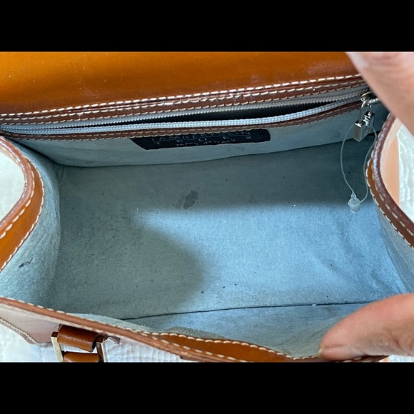 Lamberston Truex Mini Bag Calf Leather Handbag - Picture 10 of 16